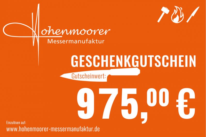 Geschenkgutschein zum Ausdrucken | GS-E1-VA1-HM